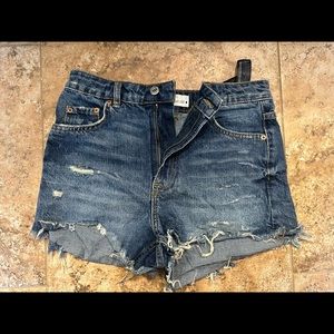 Zara denim shorts